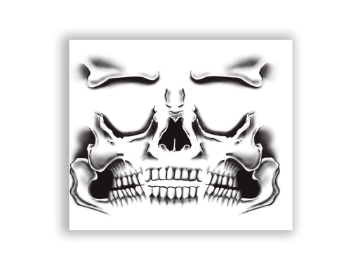 Öntapadós arcmatricák Skeleton