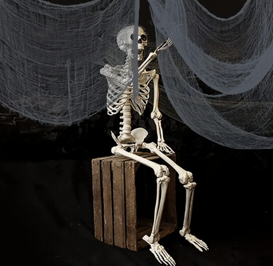 Szürke Halloween háló - 76 x 300 cm - 1 db.