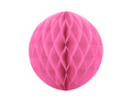 Rózsaszín gömb függő dekoráció - 40 cm - 1 db.