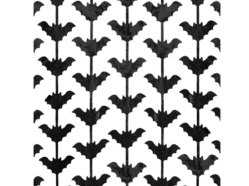 Halloween függöny - Denevér ajtófüggöny - 100 x 200 cm