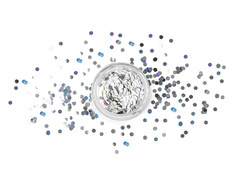 Holografikus arc és test csillámpor - 3 g