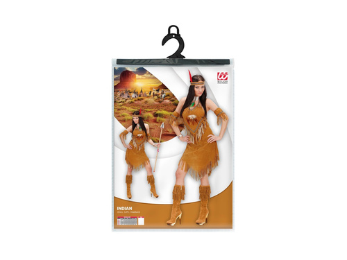 Suedelook indiai női kosztüm