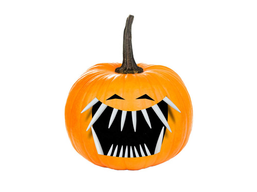 Halloween tökfogak - 18 db.