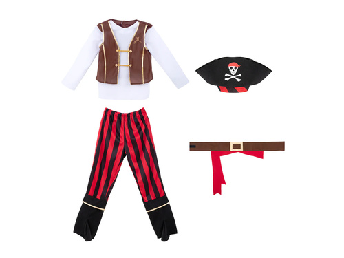 Kalóz jelmez - 1 db.