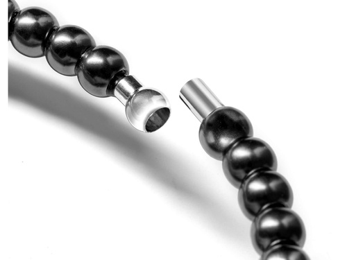 Bortartó gyöngysor - fekete