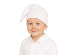 Törp törp sapka fehér - 1 db.