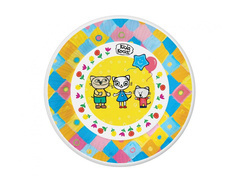 Papírtányérok cica születésnapjára - 18 cm - 6 db.