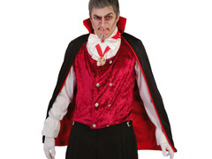 Vámpír köpeny jelmez fekete