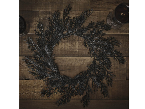 Tányéralapok fekete ágakkal - 40 cm - 4 db.