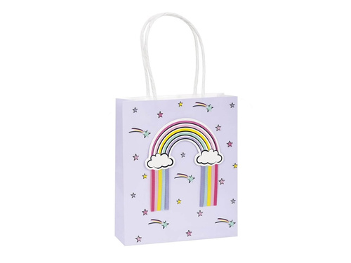 Szivárványos ajándéktasakok - 3 db.
