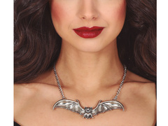 Halloween denevér nyaklánc - 1 db.