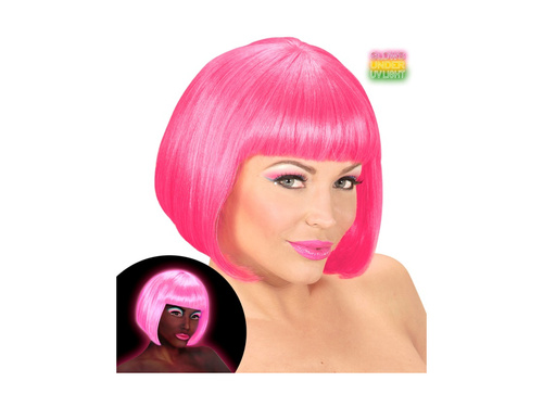 Neon rózsaszín Valentina paróka