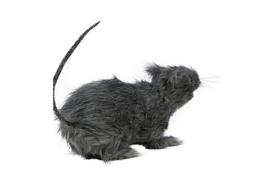 Világító patkány dekoráció - 30 cm - 1 db.