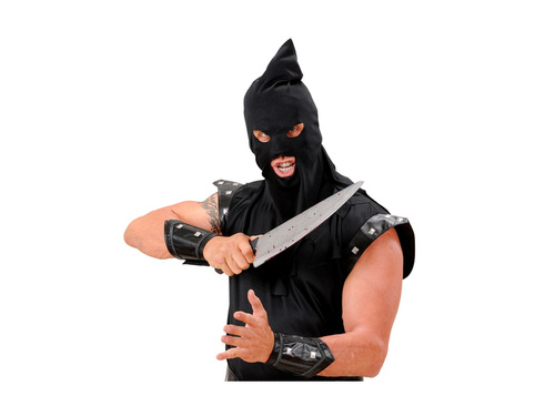 Vérfoltos műanyag kés - 48,5 cm