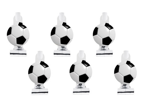 Trombitasípok kitekert labdarúgó - 6 db