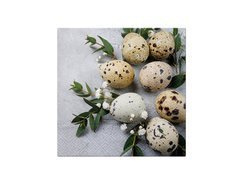 Húsvéti szalvéták Fürjtojás - 33 cm - 20 db.