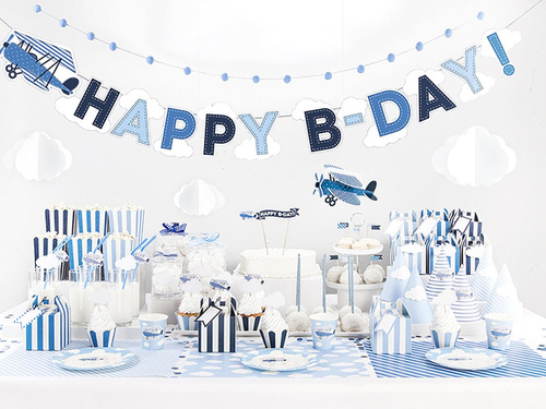 Felhők születésnapi lufi - 30 cm - 50 db.