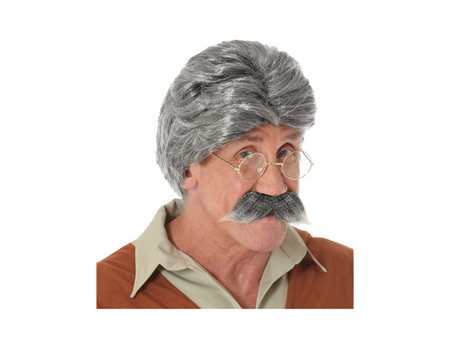 Geppetto nagyapja parókája bajusszal