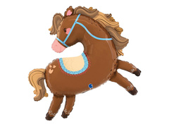 Édes ló fólialufi - 85x88 cm - 1 db.