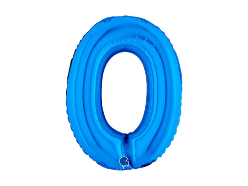 Fólia lufi 0 kék - 14" - 1 db.