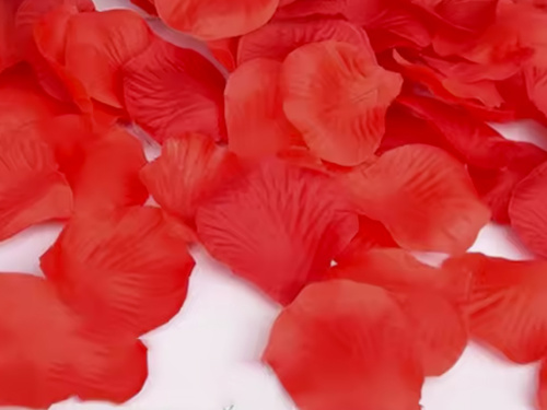 Rózsaszirmok - piros - 500 db.