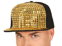 Baseball sapka arany szegecsekkel - 1 db.