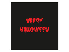 Halloween Véres Halloween szalvéták - 33 cm - 20 db.