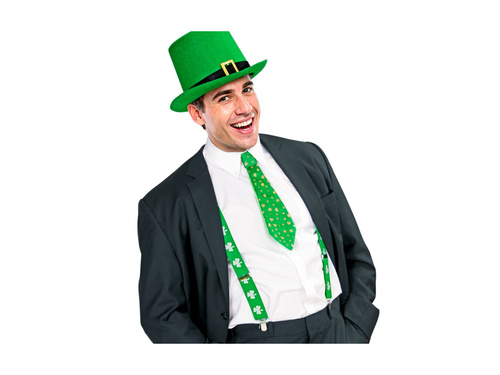 Shamrock fogszabályzó (Szent Patrik napja). Patrick)