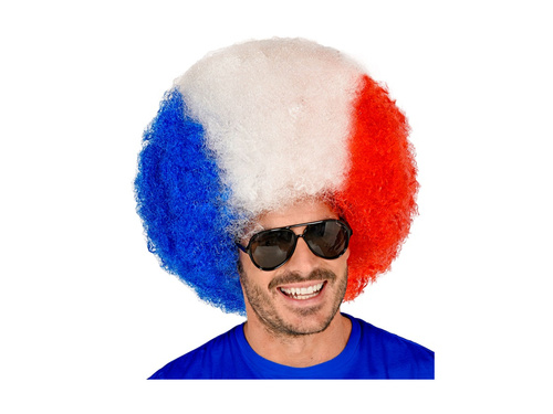 Göndör fan paróka - Franciaország