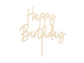 Boldog születésnapot tortadísz - 16,5 cm
