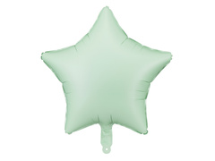 Zöld csillag fólialufi - 48 cm - 1 db.