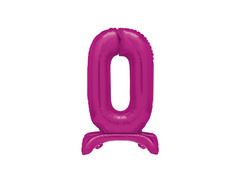 Fólia lufi álló 0 rózsaszín - 76 cm - 1db.