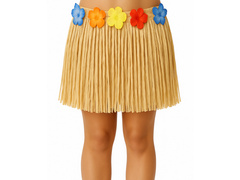 Hawaii rövid szalmaszoknya - 40 cm - 1 db.