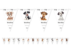 Kutyás zászló banner - 5 m - 1 db.