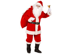 Mikulás jelmez - 1 db.