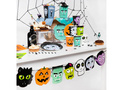 Halloween szörnyek füzér - 150 cm - 1 db.