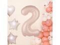 Fólia lufi karamell 2-es szám - 100 cm - 1 db.