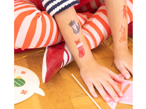 Boldog új évet mosható tetoválás szilveszterre - 15 db.