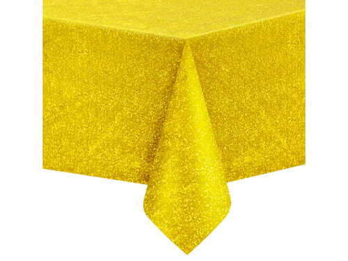 Arany holografikus terítő - 137 x 274 cm - 1 db.