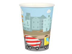 Papírpoharak Construction - 270 ml - 10 db.