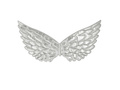 Ezüst angyalszárnyak - 23 x 45 cm - 1 db.