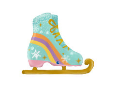 Fólia korcsolya lufi - 27" - 1 db.