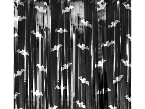 Halloween függöny - Denevér ajtófüggöny - 100 x 200 cm