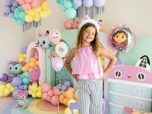 Fólia léggömb Tectored Cat - 1 db.