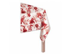 Véres Halloween terítő - 1 db.