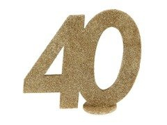 Asztali dekoráció Negyven arany 40-es évek - 1 db.