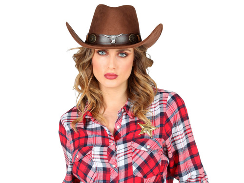 Sheriff csillag jelvény - 1 db.