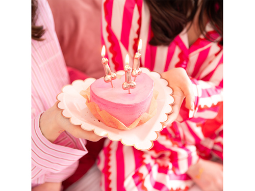 Péniszpiszkáló gyertyák - rózsaarany - 5 db.