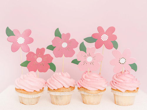 Tortaszedők Virágok - 8 db.