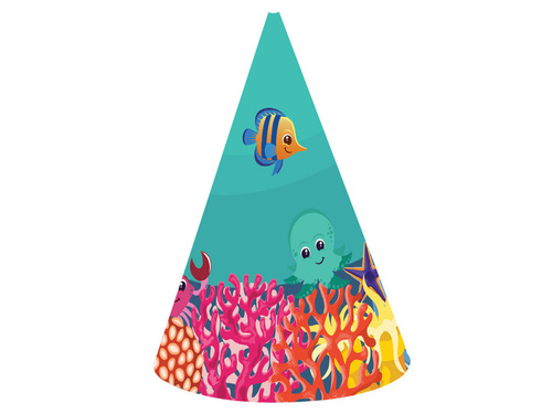 Papírkupakok Víz alatti világ - 6 db.